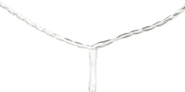 Aigostar - Catena LED natalizia da esterno 100xLED/8 funzioni 13m IP44 bianco freddo