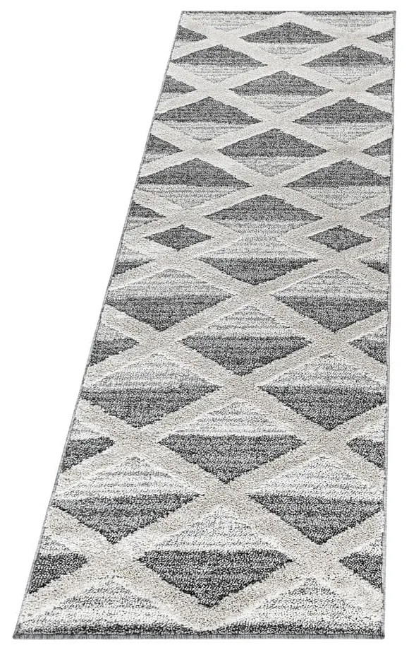 Passatoia grigio 80x250 cm Pisa - Ayyildiz Carpets