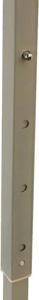 Gazebo Richiudibile Pieghevole 3x2m in Acciaio e PVC Impermeabile Bianco...