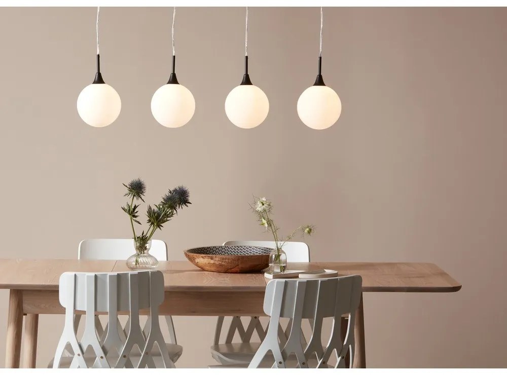 Apparecchio a sospensione nero Quattro XL Pendant Black 4L - Markslöjd