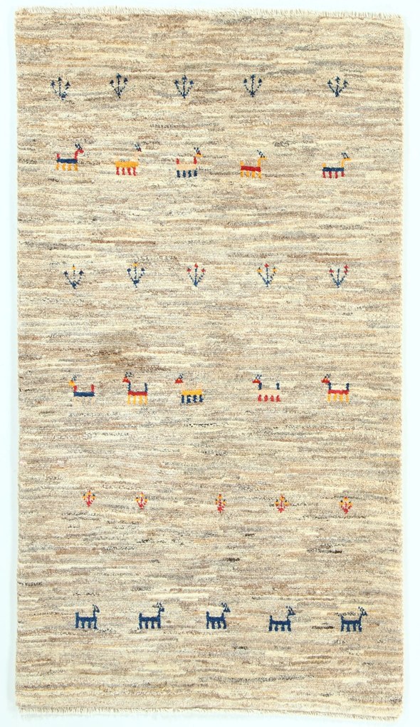 Gabbeh Tappeto persiano 80 x 140 (Iran) Annodato A Mano