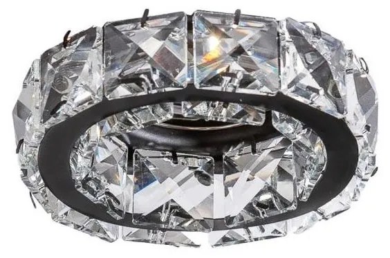 Azzardo AZ4175 - Faretto da incasso ESTER 1xGU10/50W/230V tondo nero