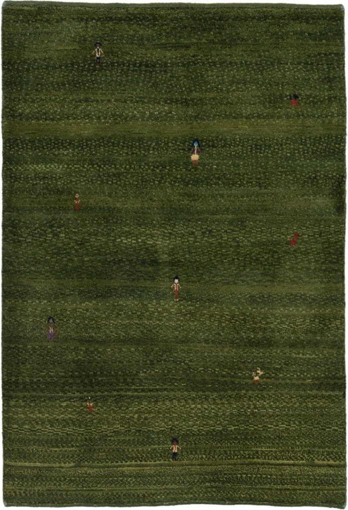 Gabbeh Tappeto 150x100 (Iran) Annodato A Mano