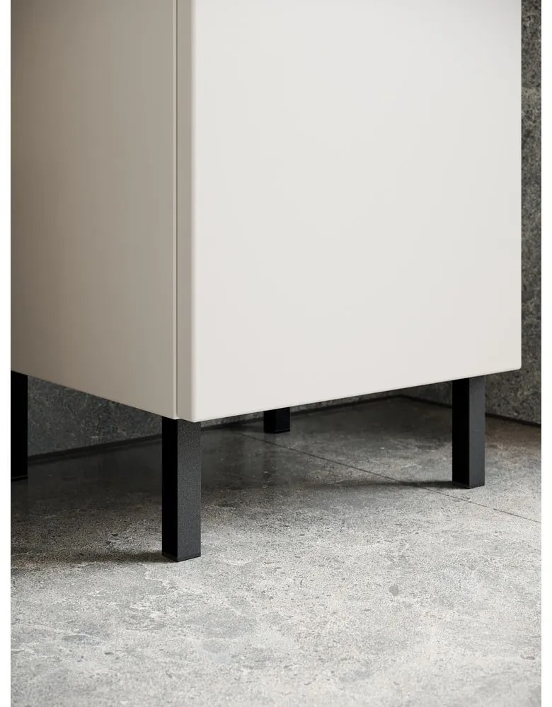 Mobile per bagno color crema alto 60x97 cm Salinas – Germania