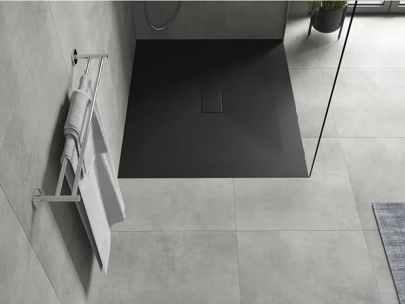 Mexen Hugo piatto doccia rettangolare SMC 110 x 100 cm, nero - 42701011