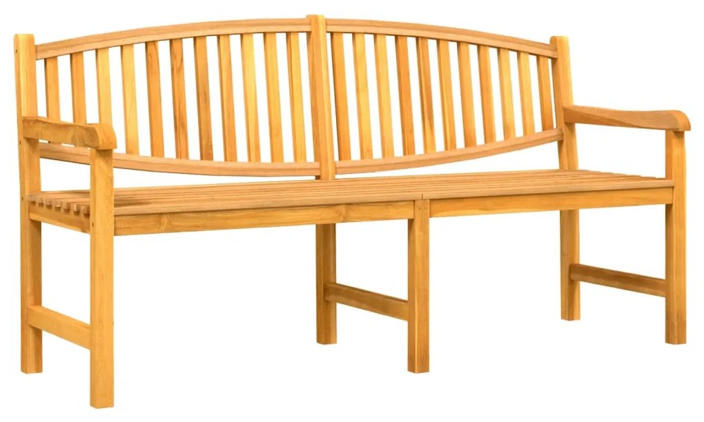 Panca da giardino 179,5x60x90 cm in legno massello di teak