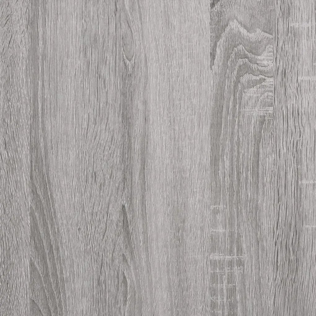 Set di mobili porta tv 5 pz grigio sonoma in legno multistrato