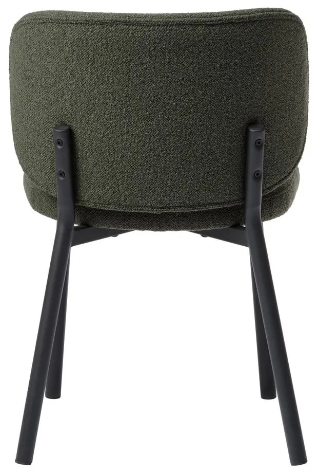 Sedie da pranzo verdi in un set di 2 Swan - Unique Furniture