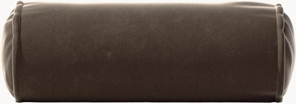 Cuscino per divano in velluto Vetsak, Ø 16 x L 40 cm