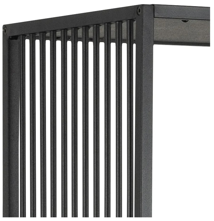 Libreria nera in pietra 85x185 cm Strington - Actona