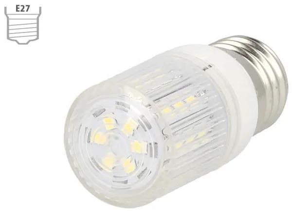Lampada LED E27 DC 12V 24V 4W Luce Caldo 30 SMD 2835