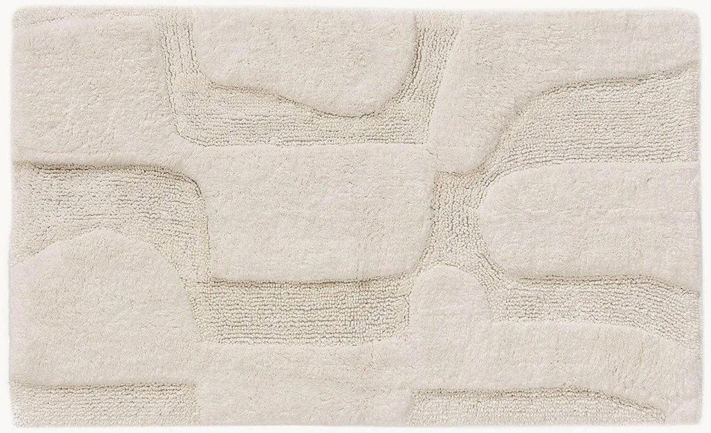 Tappetino da bagno in cotone fatto a mano Nehir