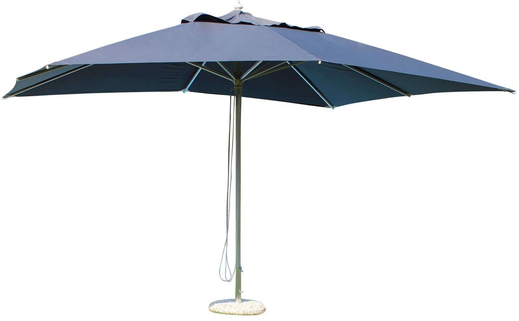 ACIS - ombrellone da giardino palo centrale in alluminio 3 x 4 m