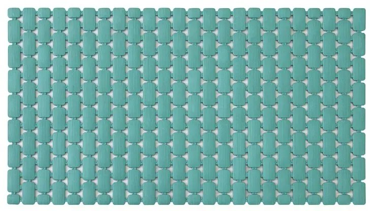 Tappetino antiscivolo doccia verde 40x73 cm in plastica Spring
