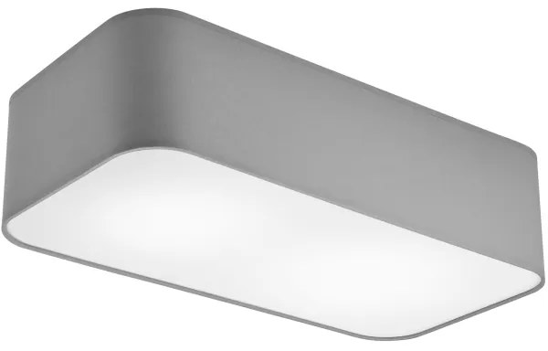 Plafoniera SIRJA SQUARE 2xE27/15W/230V grigio