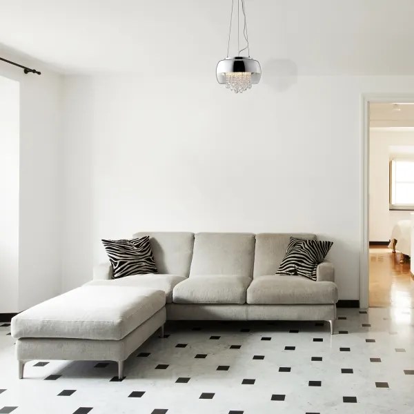 Lampadario LED su filo LUNA 1xE14/40W/230V