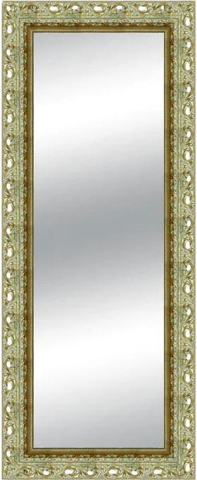 Specchio Traforata rettangolare in legno argento, oro 70 x 170 cm