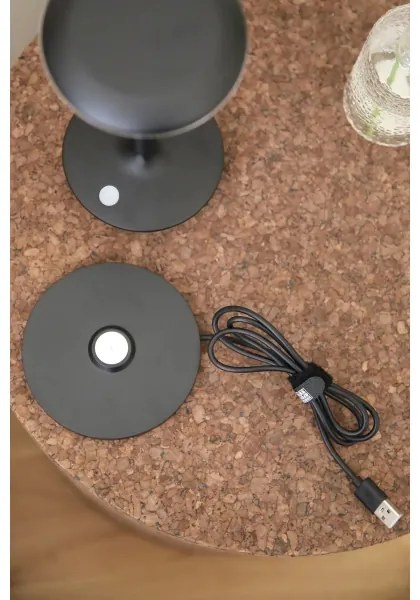 Markslöjd 108918-LED Dimmerabile ricaricabile lampada PETIT 2W/1800mAh 2200/2700/3000K IP44 nero