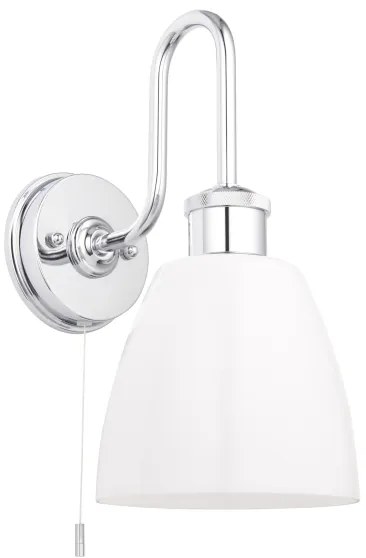 Endon 95506 -Applique da bagno PIPER 1xE27/10W/230V IP44 cromo lucido