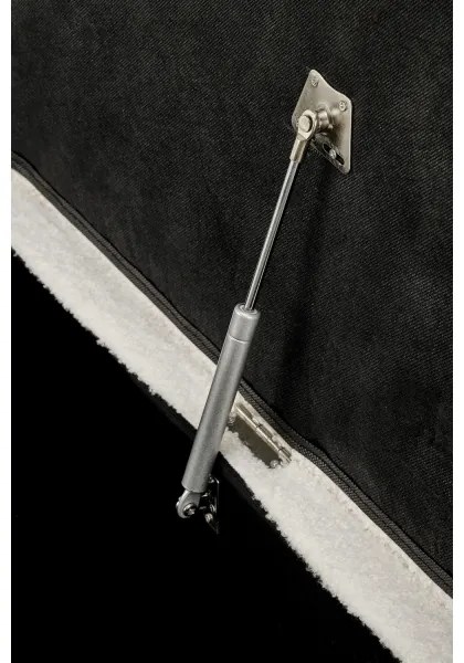 Panca con vano portaoggetti AVEIRO 46x120 cm bianco