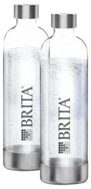 Bottiglia d'acqua SodaOne Brita 1043722 Trasparente Argentato 1 L