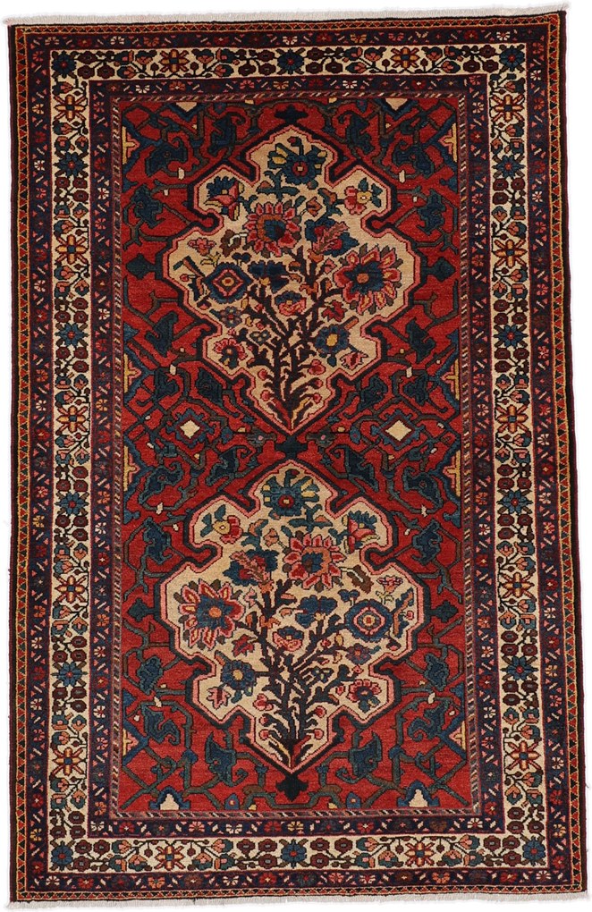 Bakhtiar Tappeto persiano 220x140 (Iran) Annodato A Mano