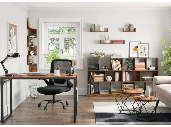 Set di 2 tavolini da salotto TALIA, marrone/nero