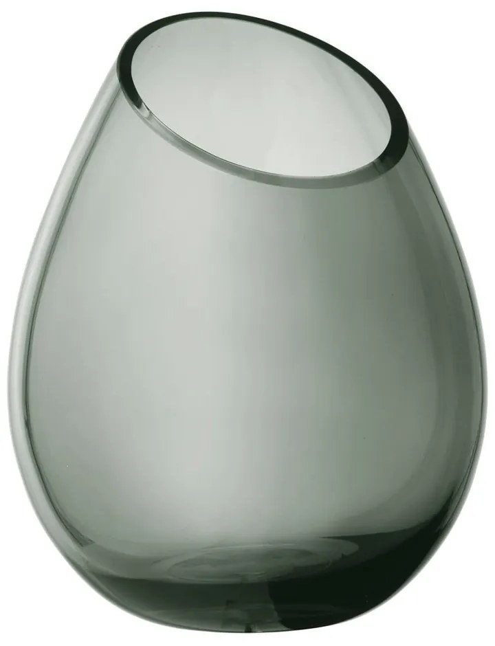 Vaso in vetro verde fatto a mano Raindrop - Blomus