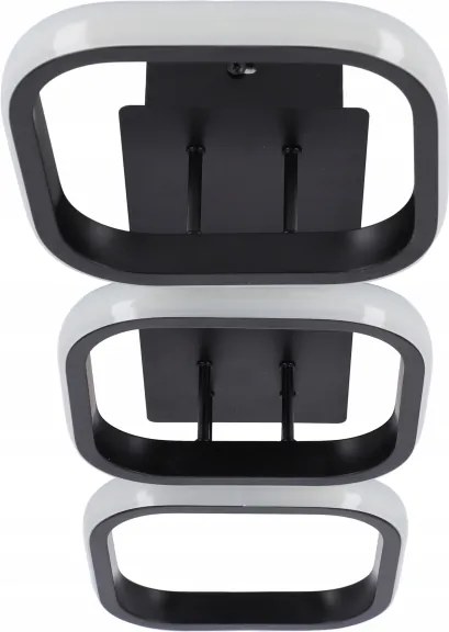 Plafoniera LED 33W/230V nera