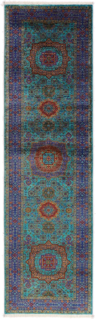Mamluk Tappeto orientale 290 x 80 (Afghanistan) Annodato A Mano