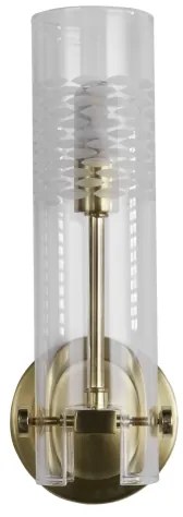 Searchlight 27981SB - Applique SCOPE 1xG9/7W/230V IP44 ottone