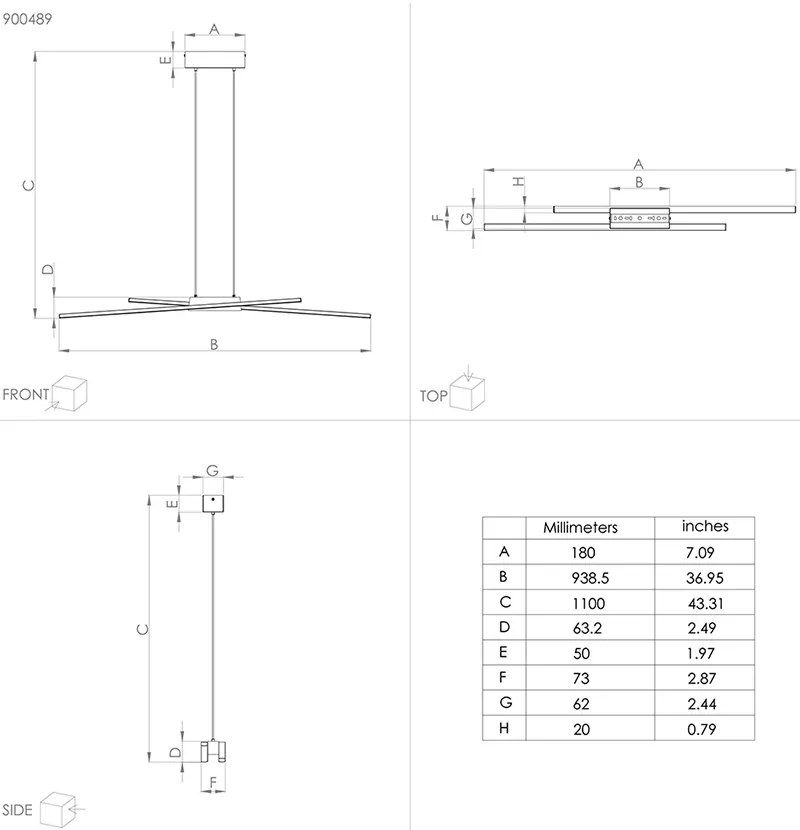 Lampadario Moderno Panagria Led Alluminio Rivestito In Legno Nero E Marrone