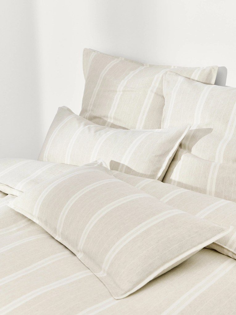 Copripiumino in flanella a righe Belinda