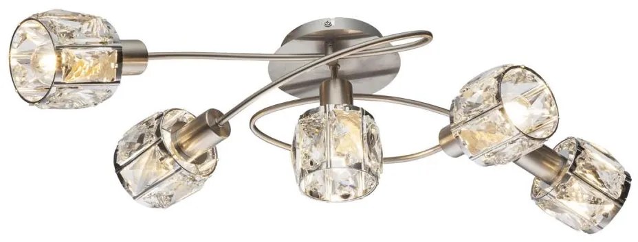 Globo 54356-5 - Lampadario a plafone KRIS 5xE14/40W/230V