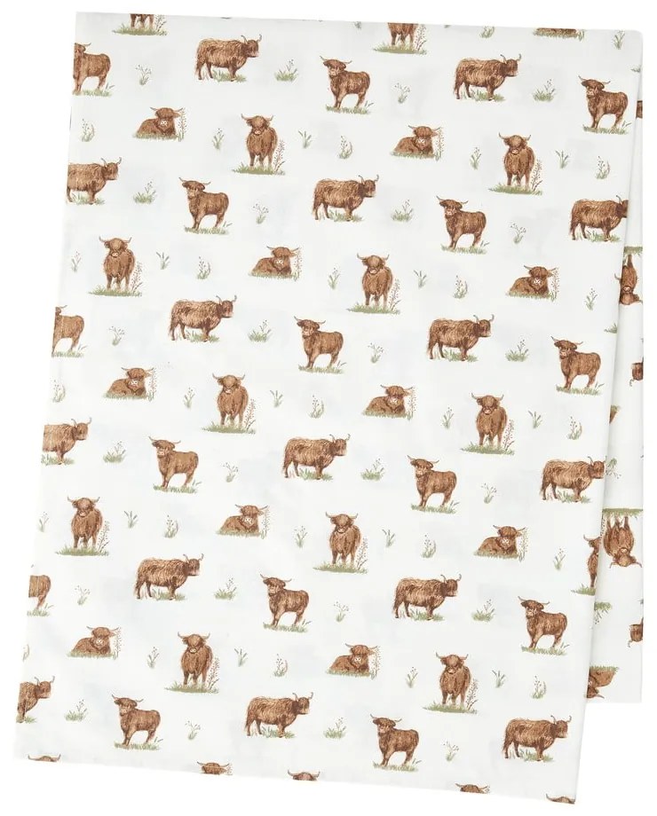 Tovaglia in cotone 137x229 cm Angus Highland Cow – Catherine Lansfield
