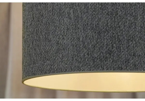 Duolla - Lampadario a sospensione con filo ROLLER ECO RECYCLING 1xE27/15W/230V diametro 45 cm verde