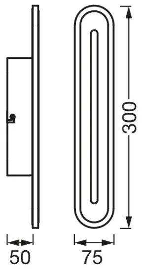 Ledvance-LED Lampada da bagno dimmerabile SMART+ BATH LED/13W/230V IP44 Wi-Fi