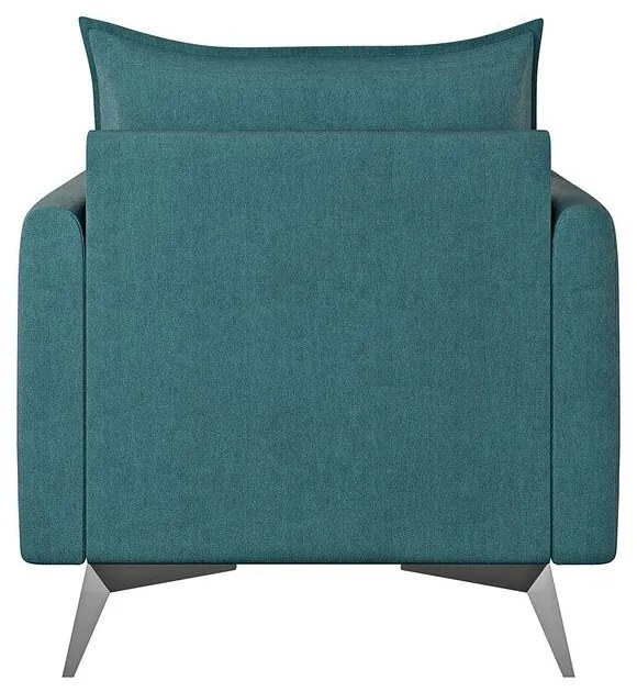 Poltrona in colore petrolio Juli Bis - Ropez