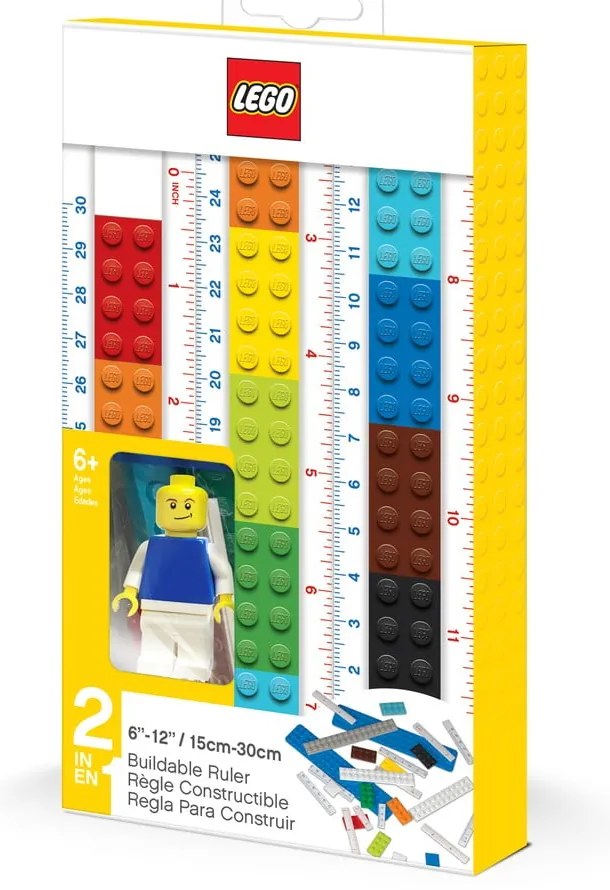 Righello pieghevole con minifigure , 30 cm - LEGO®
