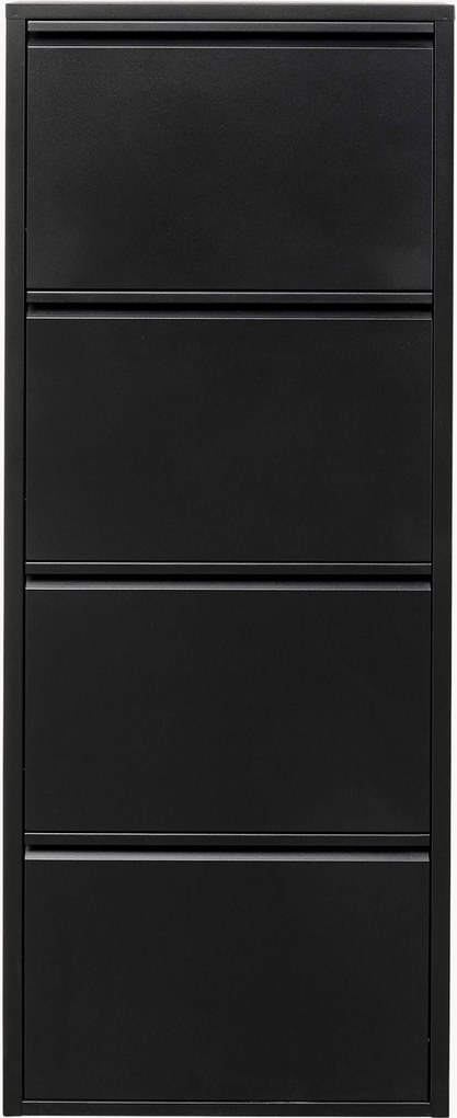 Scarpiera da parete con scomparti a ribalta Caruso