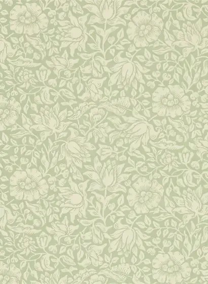 Morris & Co Carta da parati Mallow - Apple Green