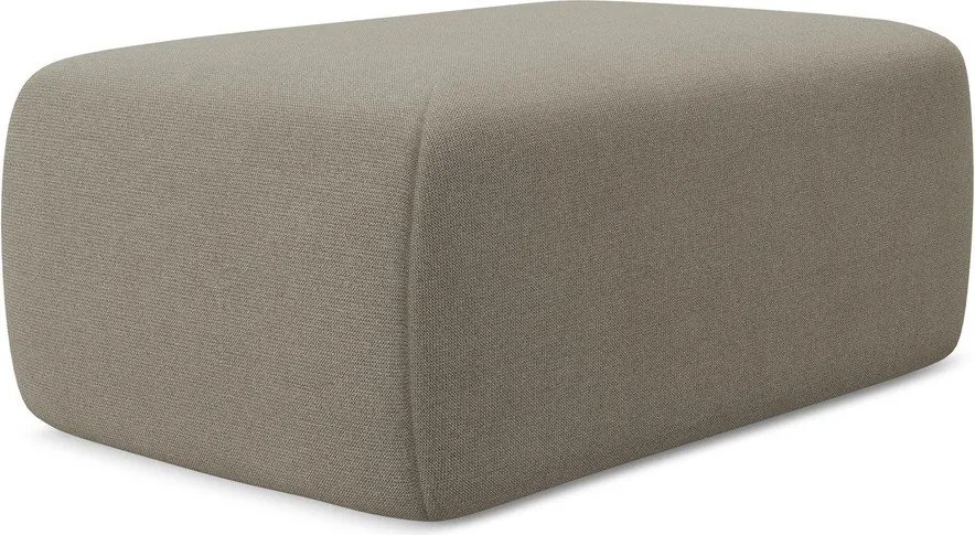 Poggiapiedi marrone chiaro Kapua – Makamii