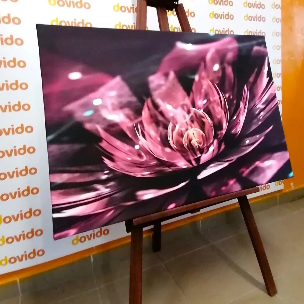 Stampa su tela – Illusione floreale