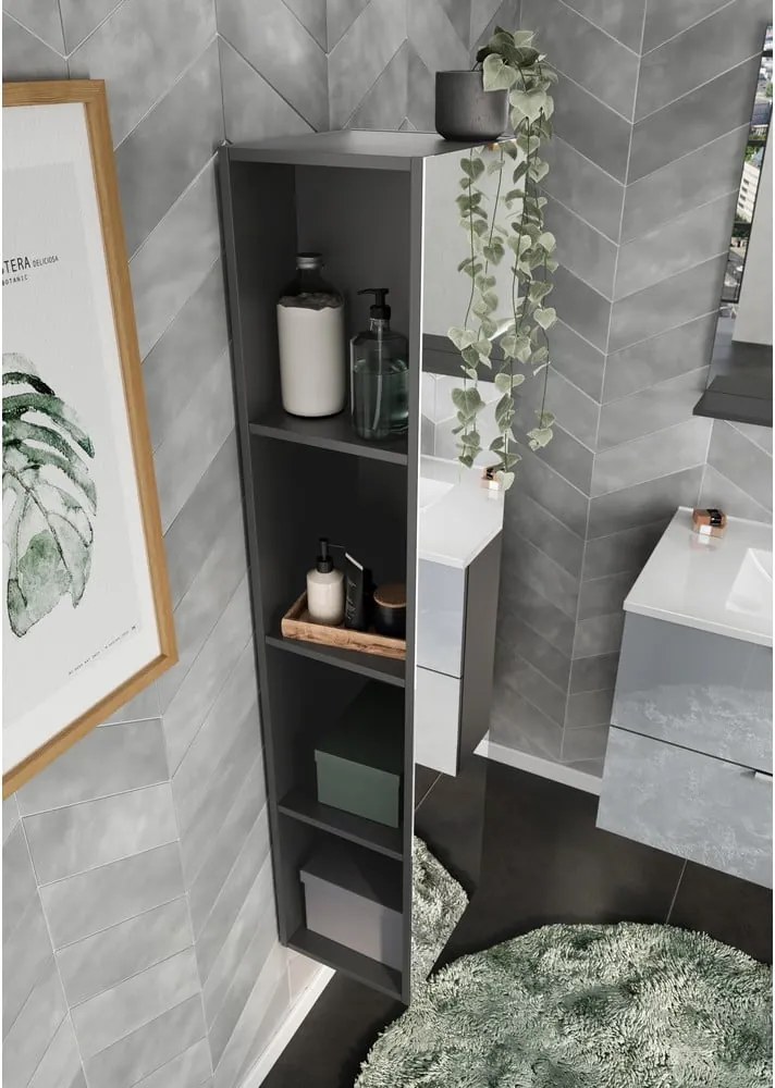 Mobile bagno antracite 31x144 cm Vasio - Germania