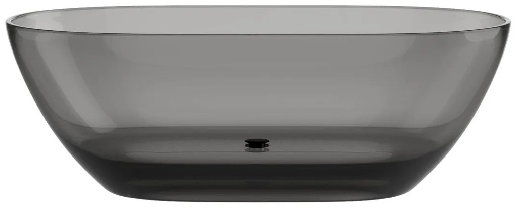 Vasca da bagno freestanding traslucida 292L 160 x 72 x 56 cm Grigio Resina - SPAVO