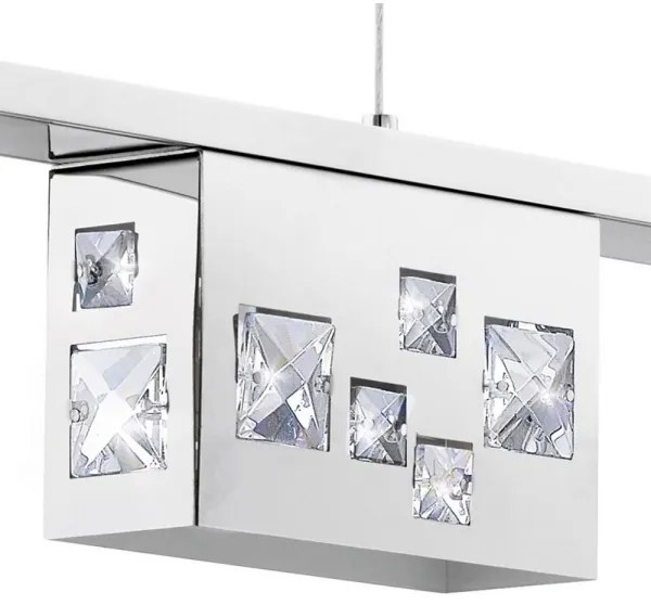 Eglo 94293 - Lampadario LED a cavo TRESANA 4xLED/5,8W/230V