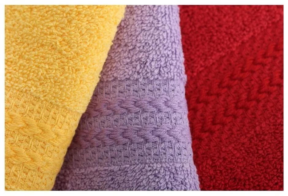 Set di 10 asciugamani, 30 x 50 cm Rainbow - Foutastic