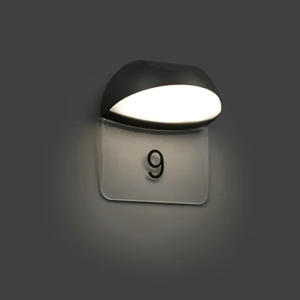 FARO 71197 - Lampada da parete per esterno a LED NUM LED/7W/230V IP54