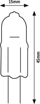 Rabalux 79115 - Lampadina LED G4/2W/12V 2700K
