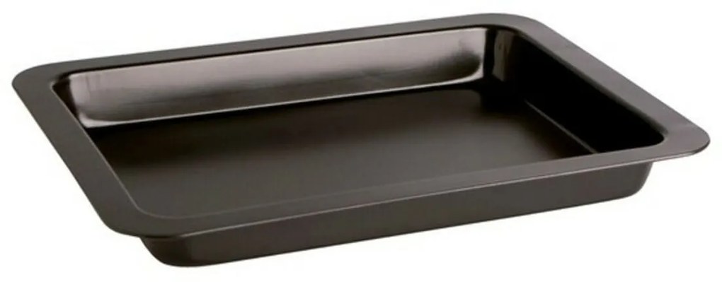 Teglia Antiaderente da Forno Quid Sweet Grey acciaio galvanizzato (42 x 32 x 4 cm)